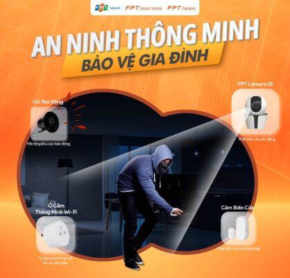 FPT Smart Home đẩy mạnh ứng dụng công nghệ nhằm bảo vệ an ninh cuối năm